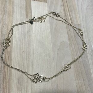 Necklace Elegant Gold Floral Necklace